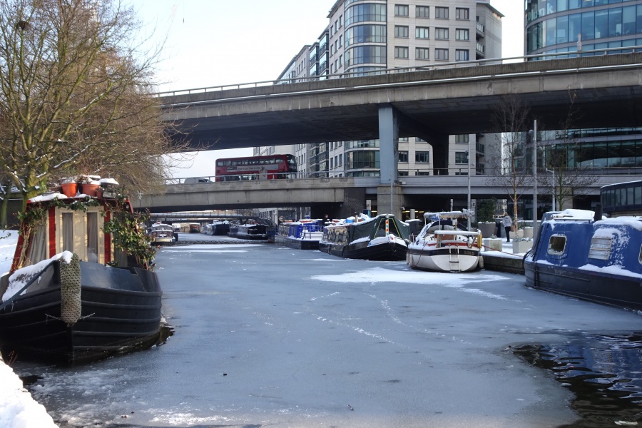 Little Venice iced over