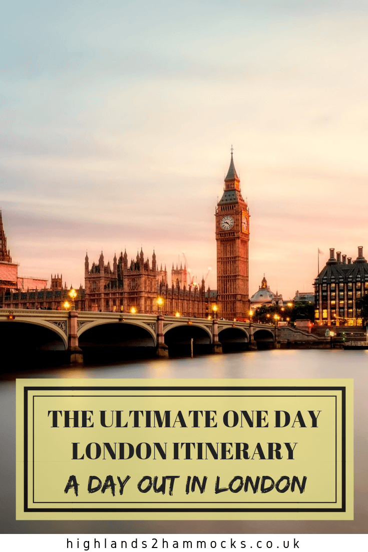 Pinterest Image. Big Ben and Westminster Bridge.