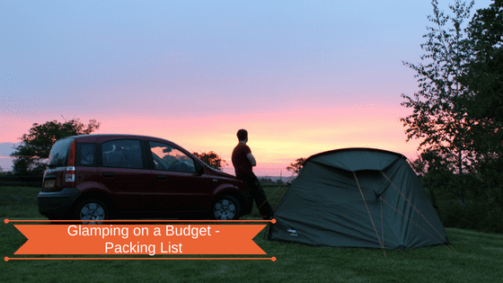 Read more about the article Glamping on a Budget – Packing List