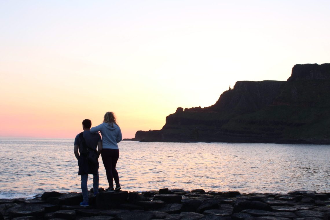 Sunrise over Ireland