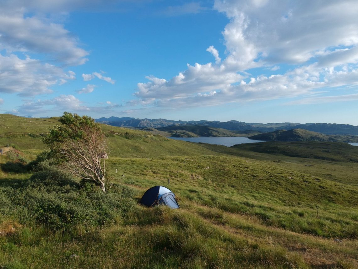 Wild Camping in the North of Scotland
