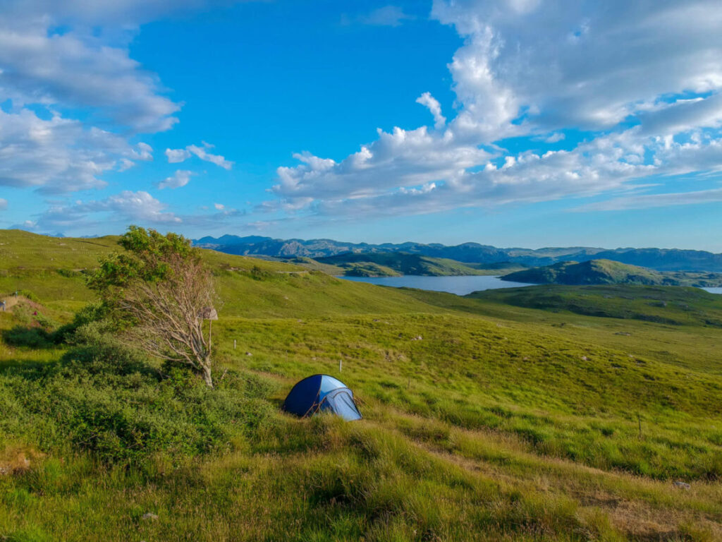 camping in scotland