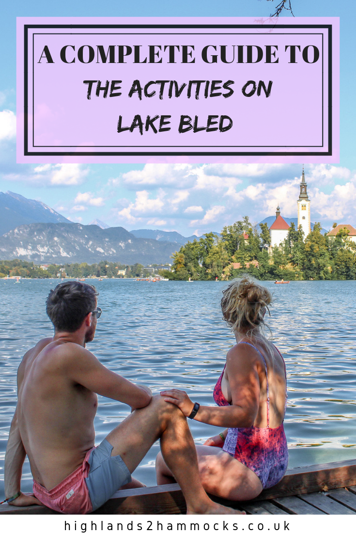 Lake Bled Activities Pinterest Image