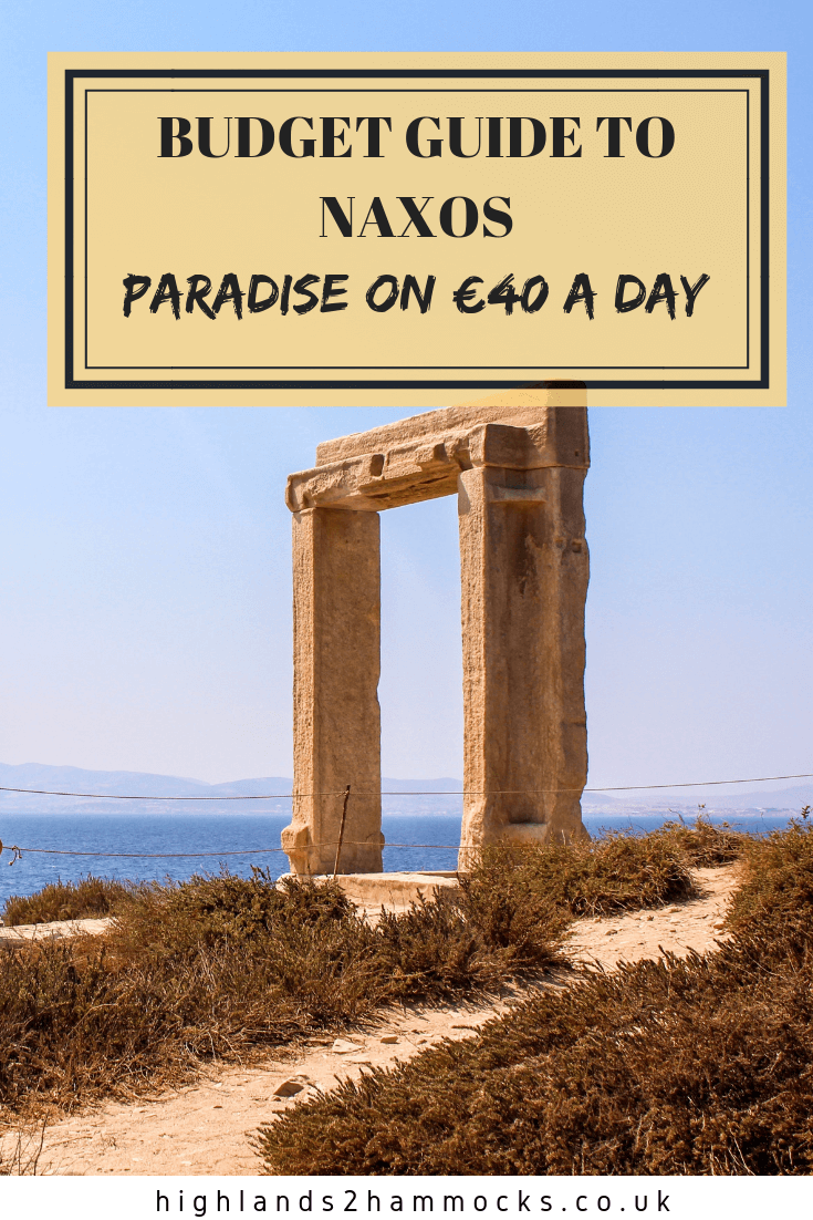 Budget Guide to Naxos Pinterest Image 