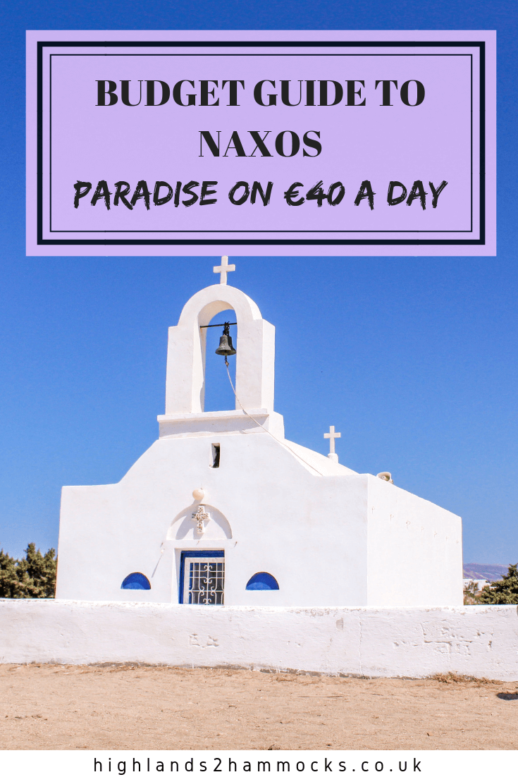 Budget Guide to Naxos Pinterest Image 