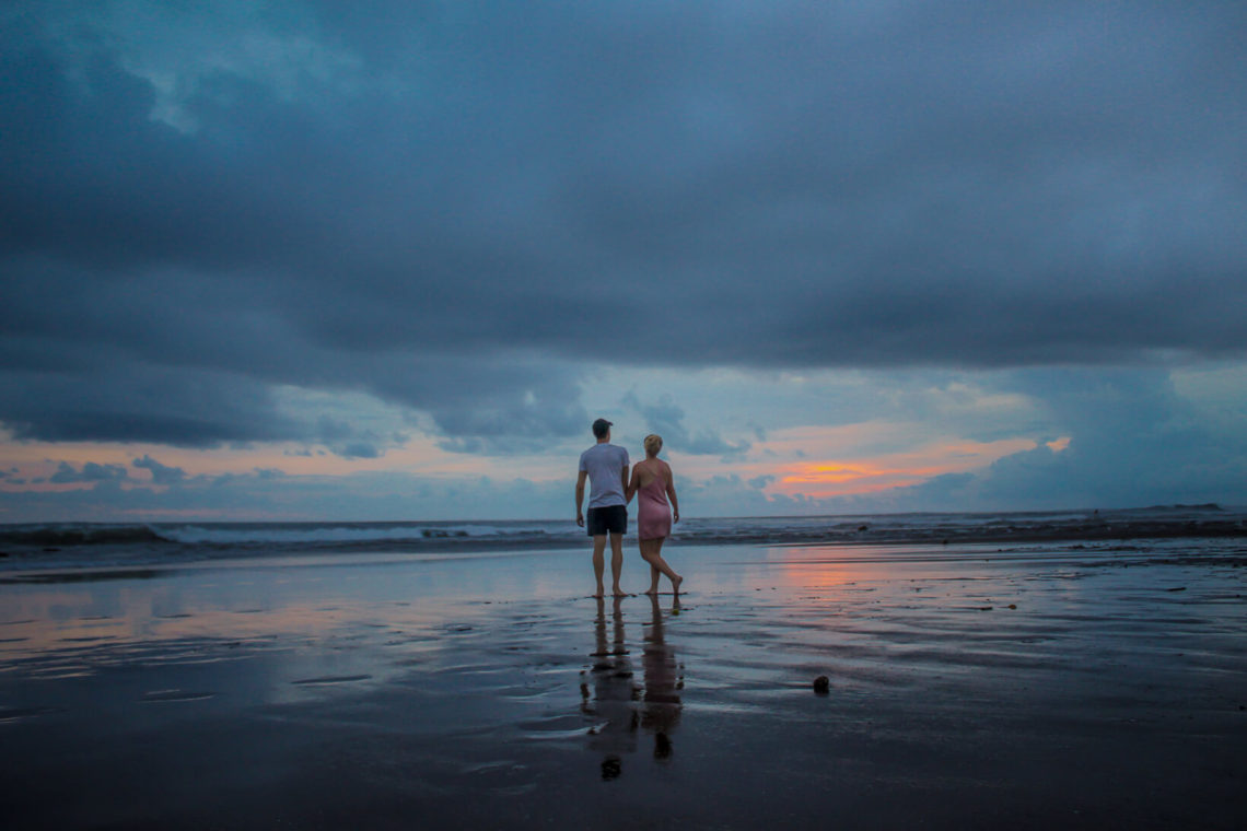 Sunsets on Canggu Beach