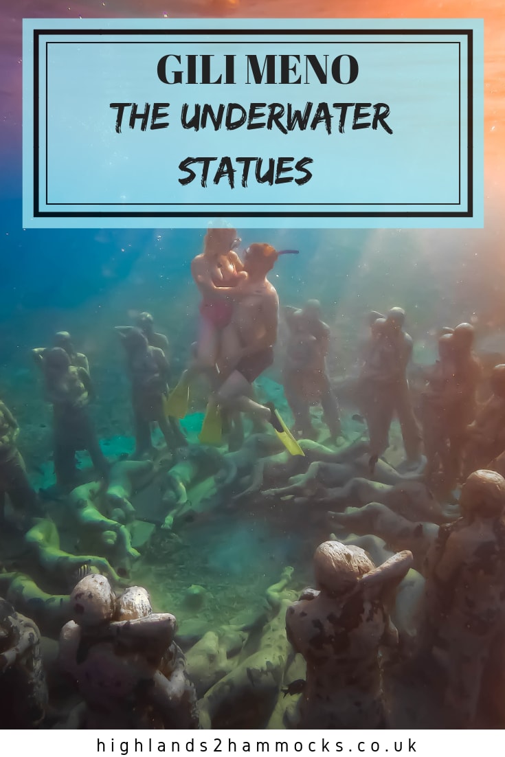 Gili Meno Underwater Statues