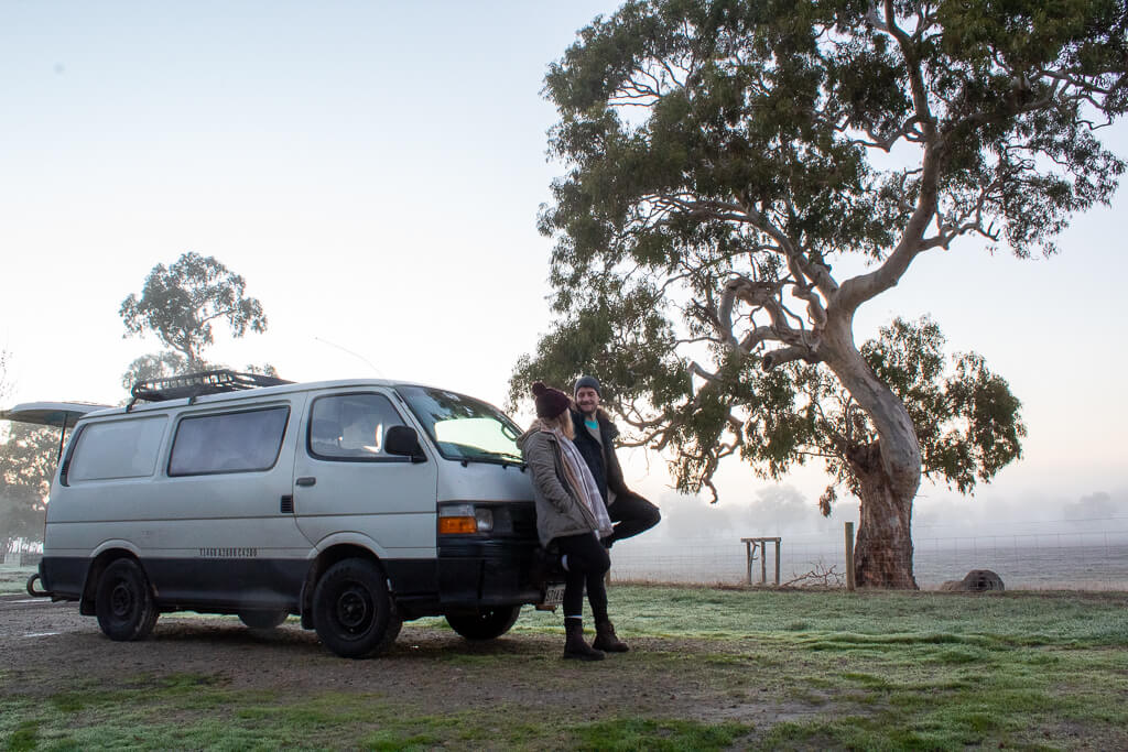 Touring the Great Ocean Road in our campervan