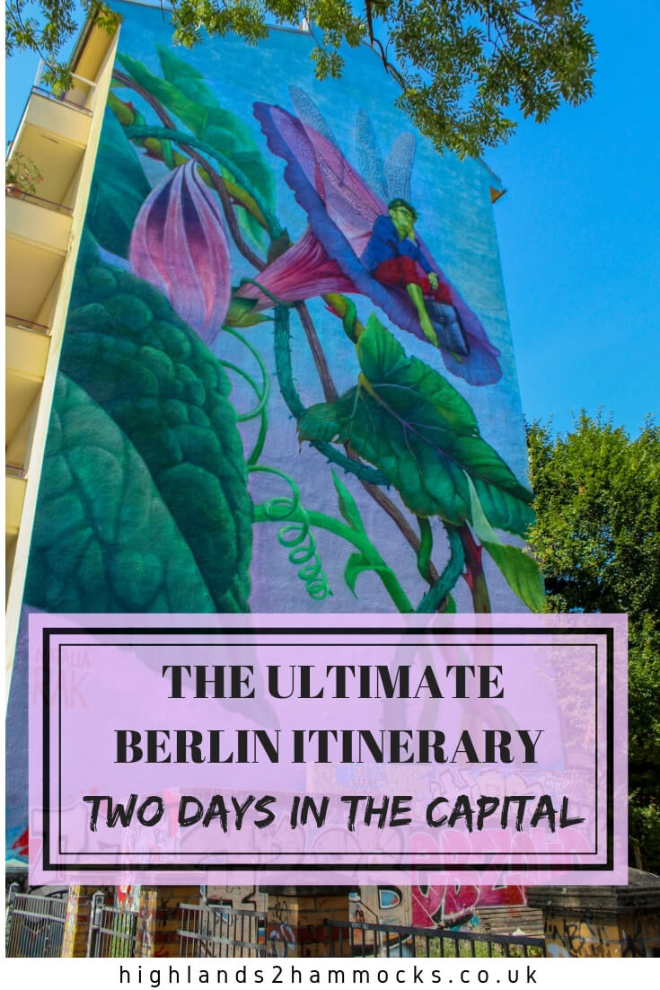 Berlin itinerary two days pinterest image