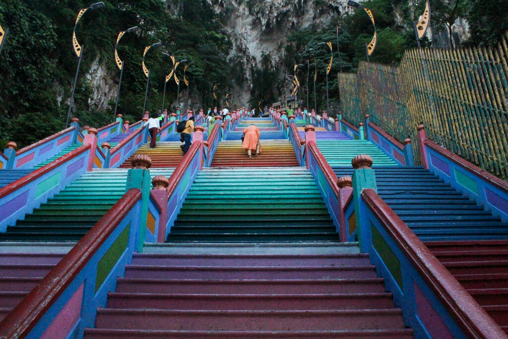 Batu caves staircase