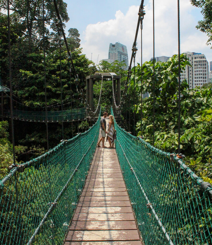 KL Eco Park walkway