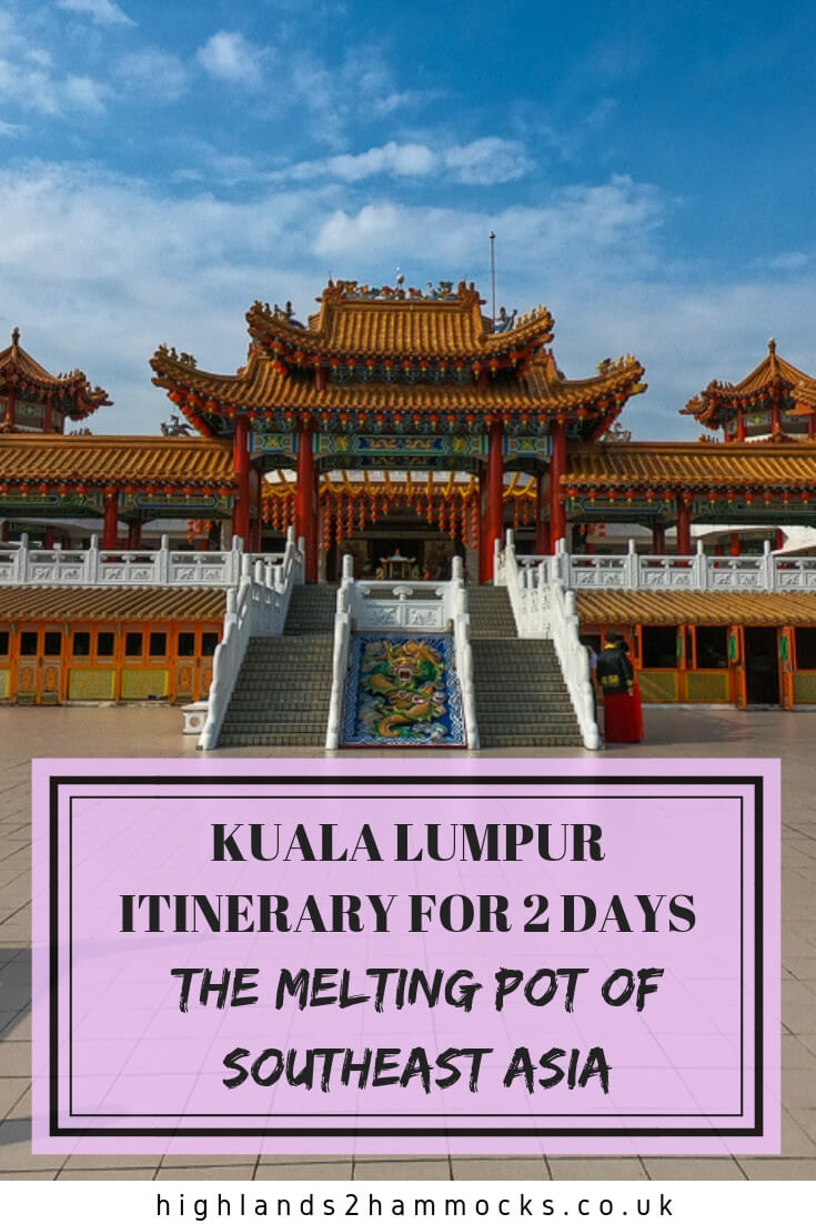 Kuala lumpur itinerary for 2 days pin1
