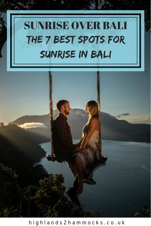 Bali Sunrise Pinterest Image 