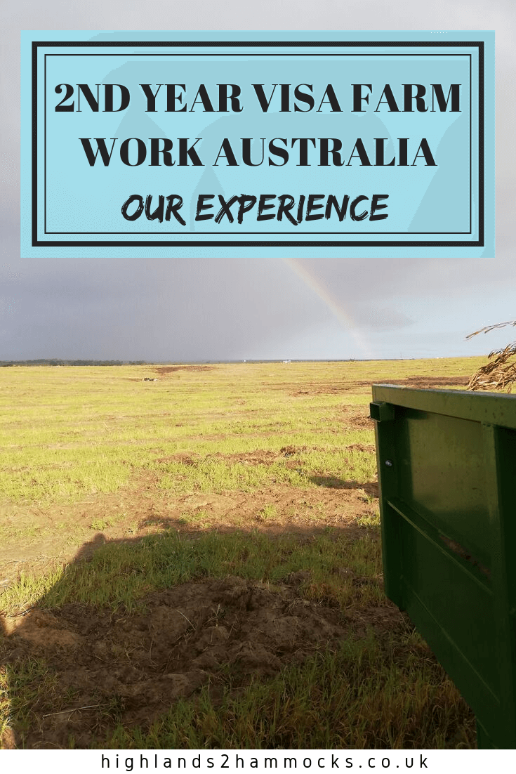 Our Farm Work Experience - 2nd Year Visa Australia Pinterest Image