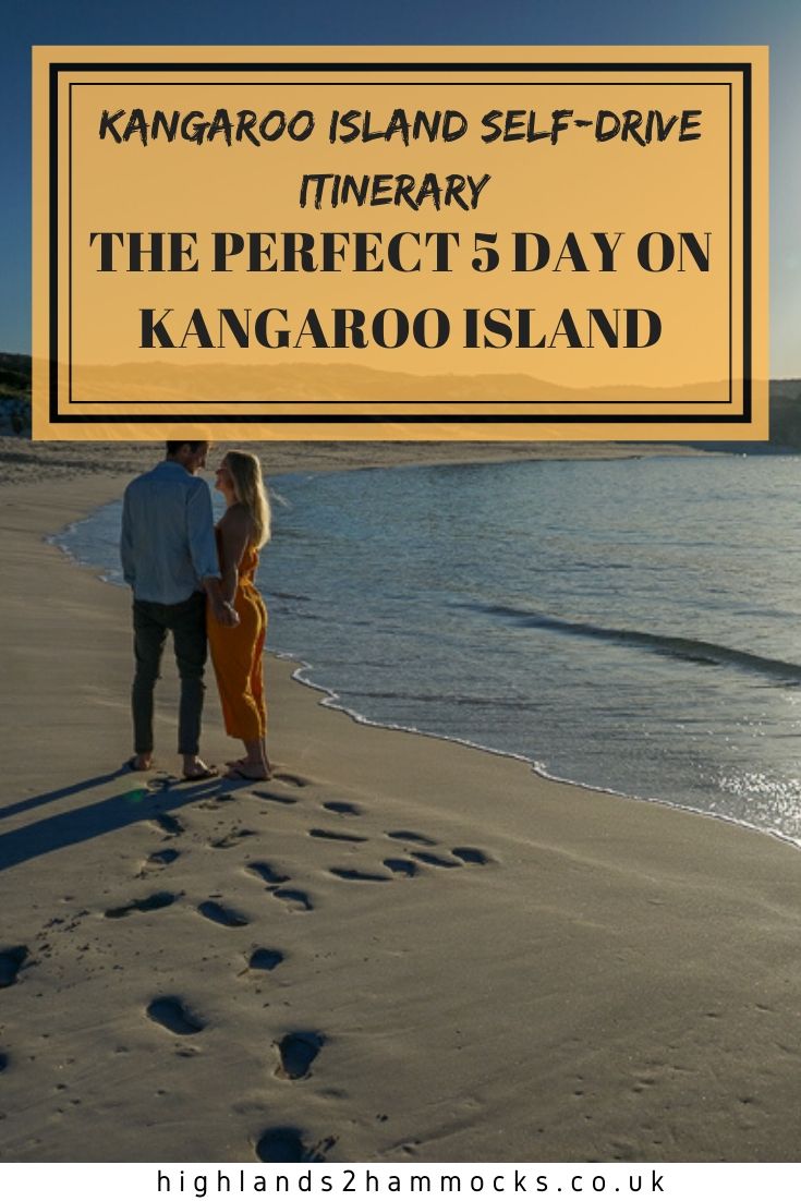 Kangaroo Island 5 day itinerary pinterest image