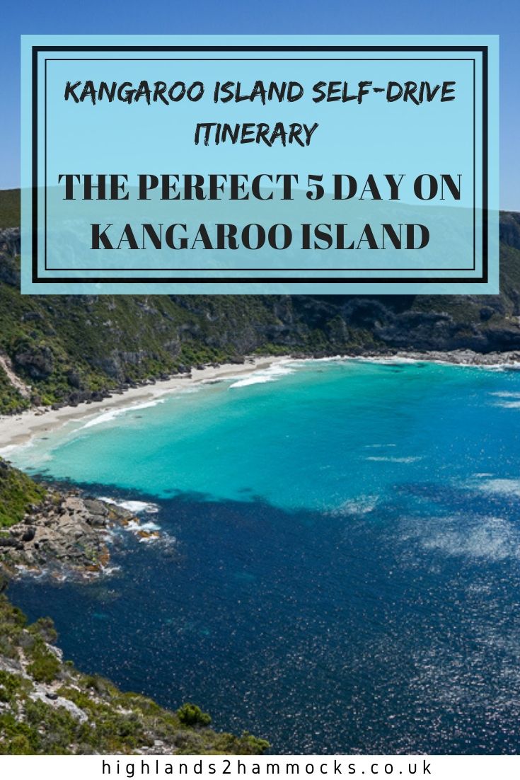 Kangaroo Island 5 day itinerary pinterest image