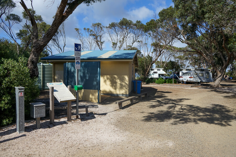 American River Campsite entrance