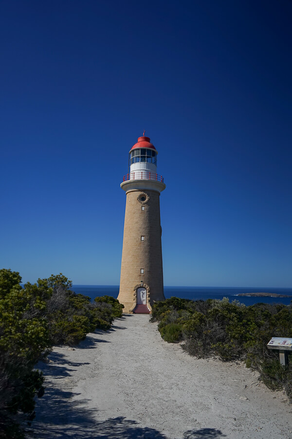 Cape du Couedic lighthouse.