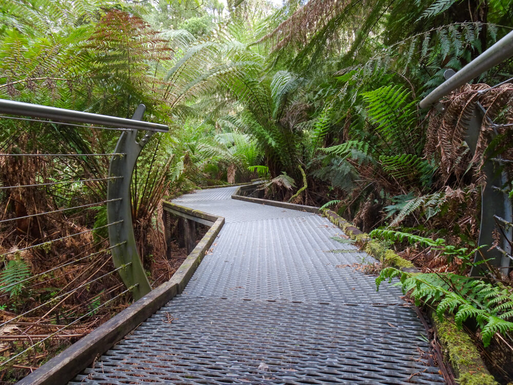 little aire falls walkway