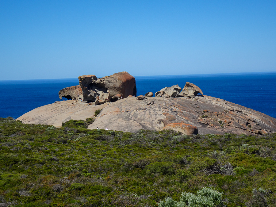 the skyline view of the Remarkable Rocks