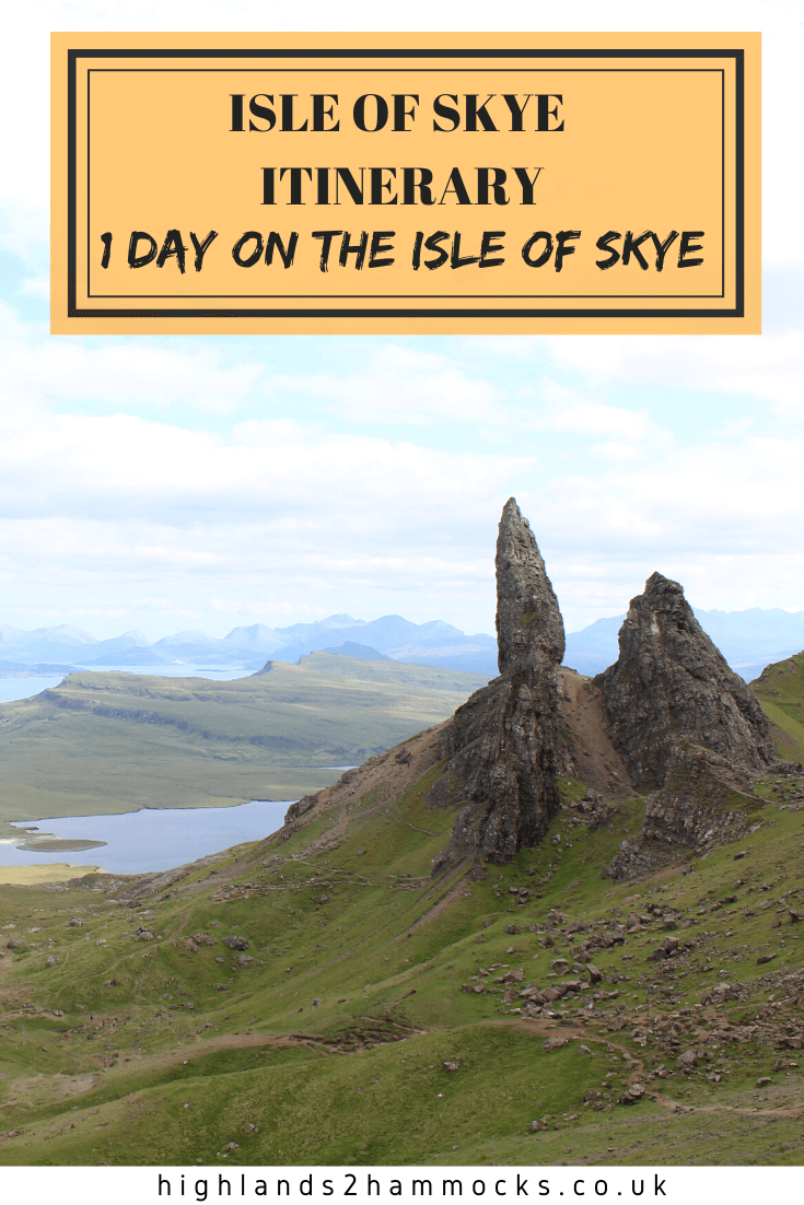 Isle of Skye Itinerary pinterest image 