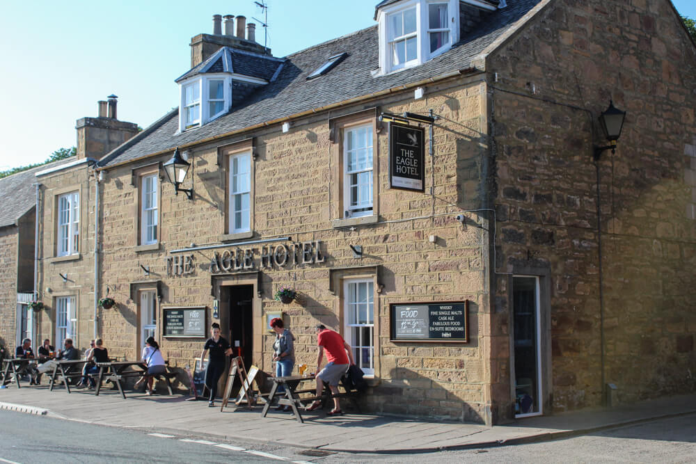 One of Dornoch's many cosy pubs.