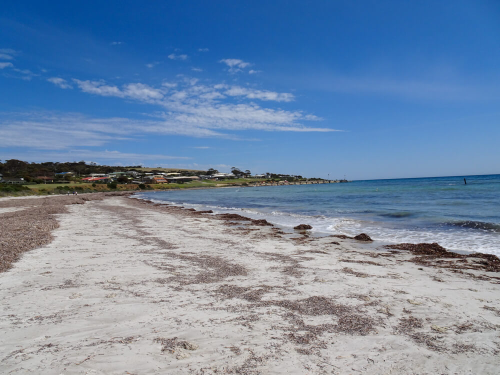 beach at Emu Bay