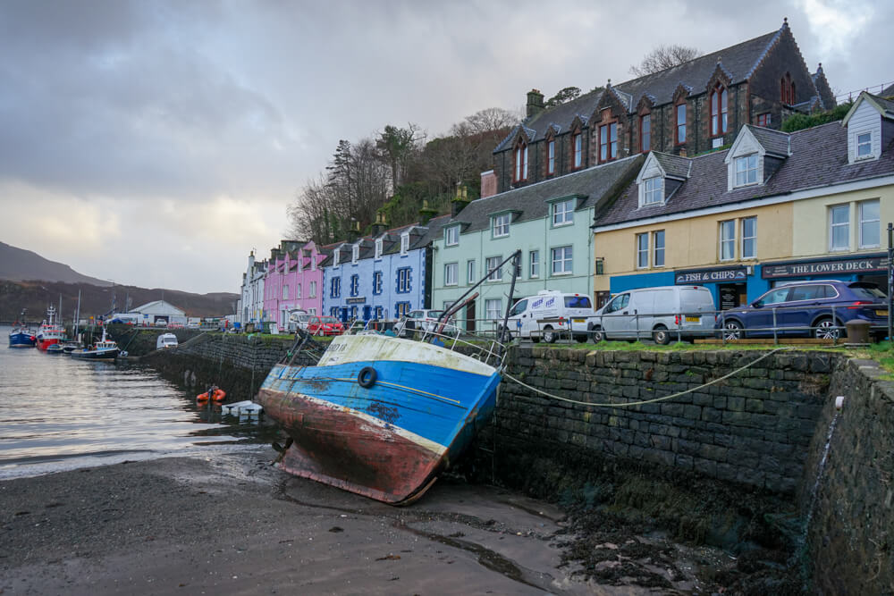 portree colourful houses