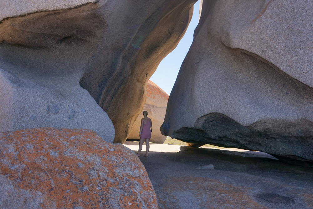 remarkable rocks on KI