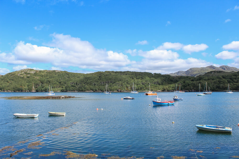 Loch Shieldaig's peaceful scenery