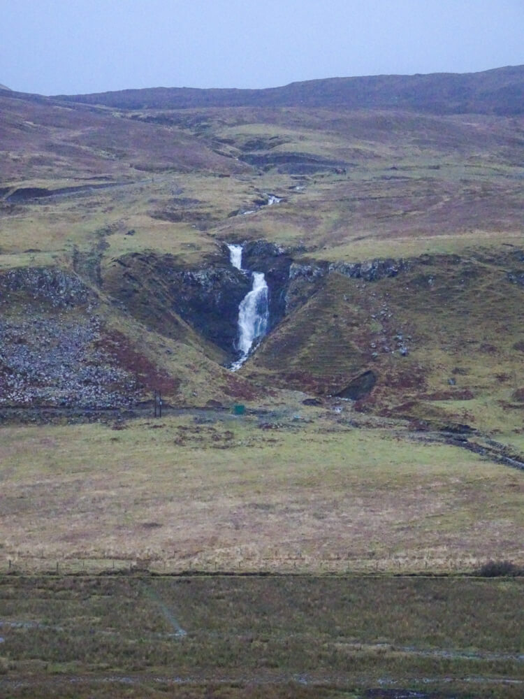 Keep your eyes peeled for the many waterfalls in this part of Skye.