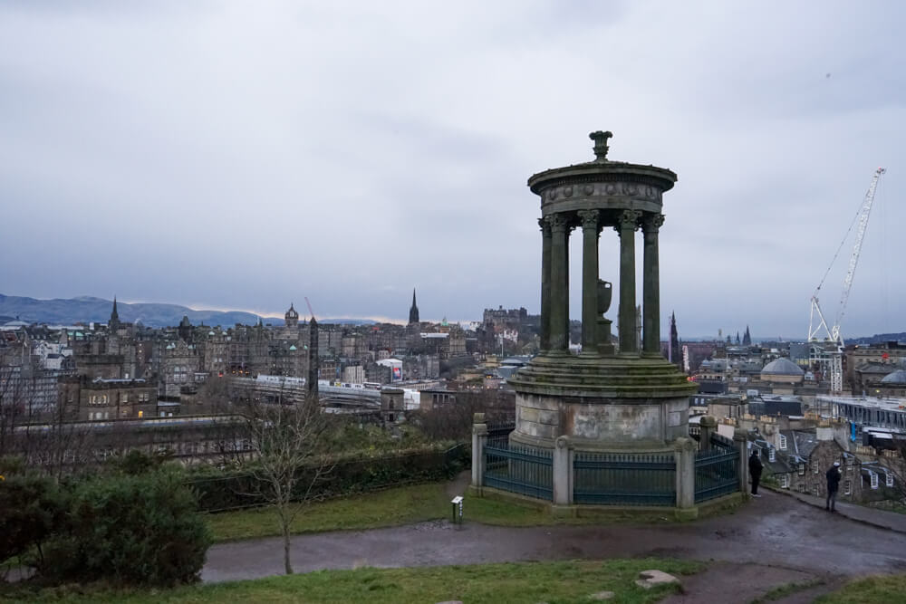 View of Edinburgh from Calton Hill View of Edinburgh from Calton Hill