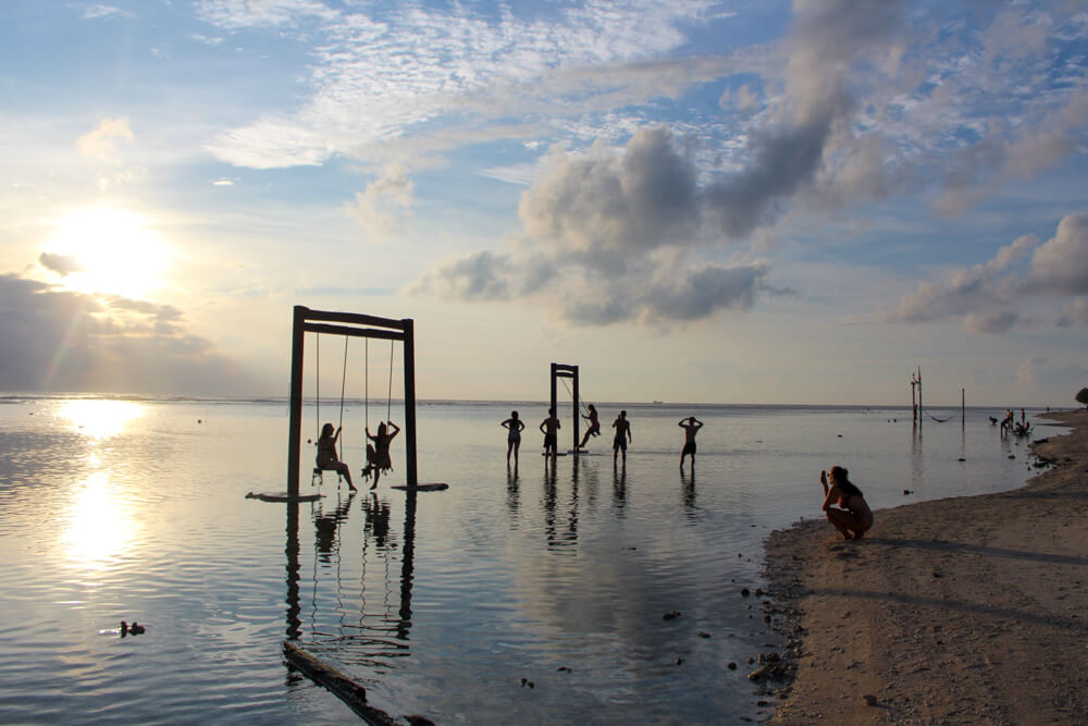 gili trawangan swings