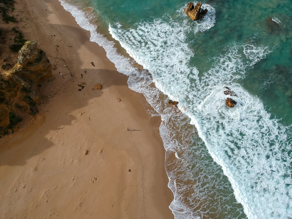 Great ocean road beach