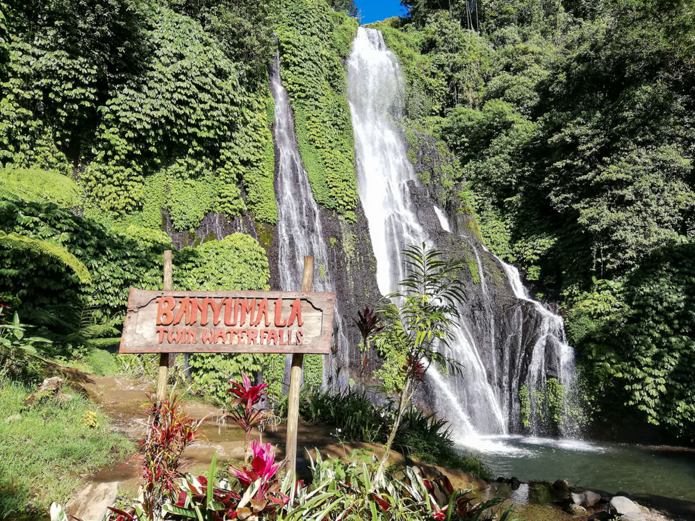 banyumala twin waterfall bali