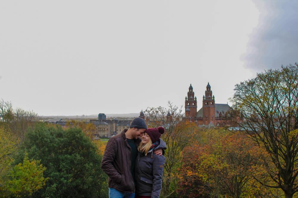 glasgow view over west end