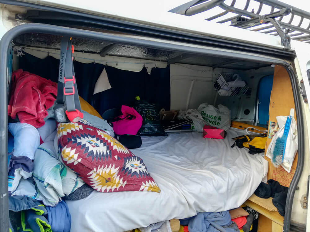 roxy the campervan interior 2