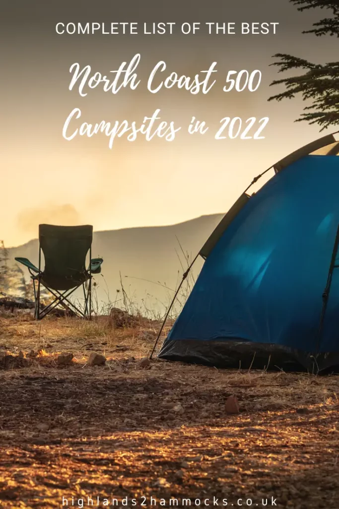 Complete List of the Best North Coast 500 Campsites in 20221