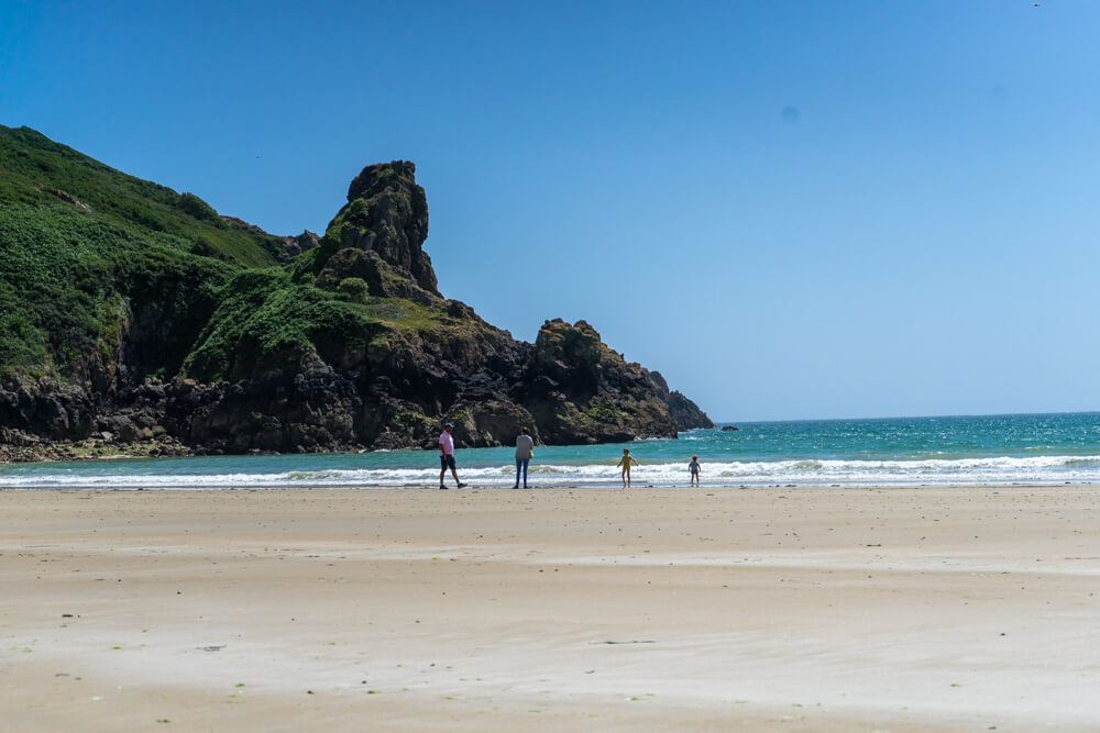 Petit Port Beach, Guernsey