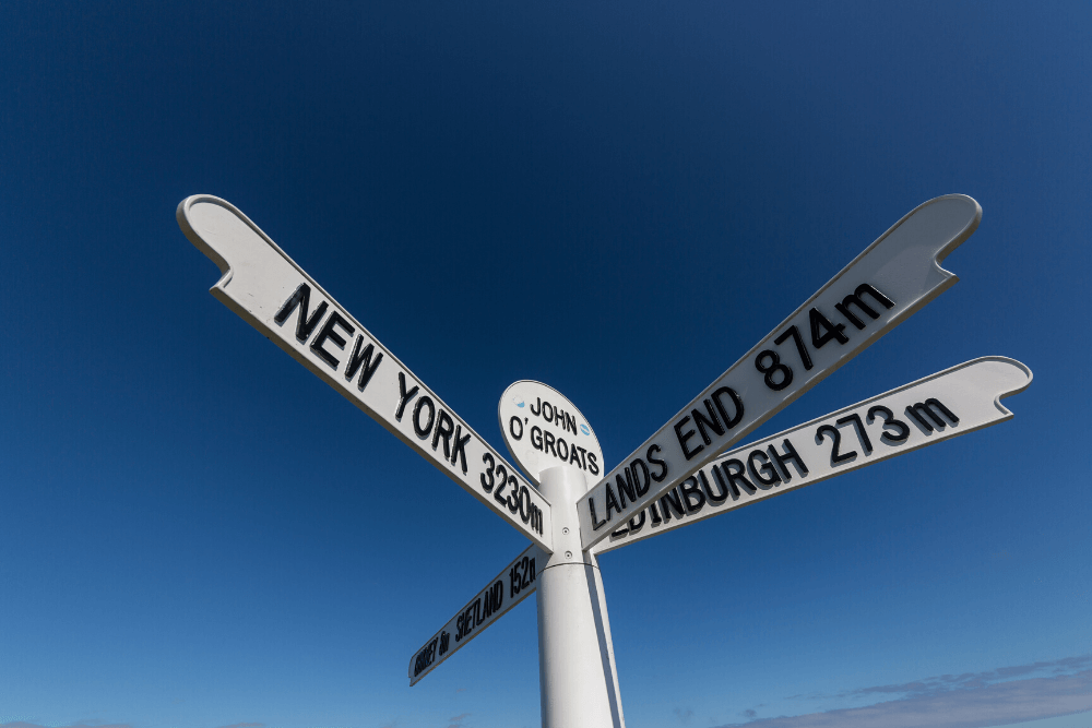 John O'Groats Sign Posts