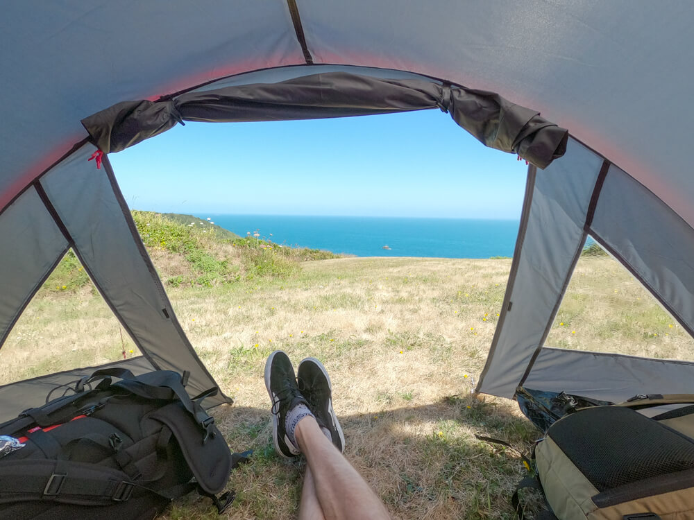 La Valette campsite sark