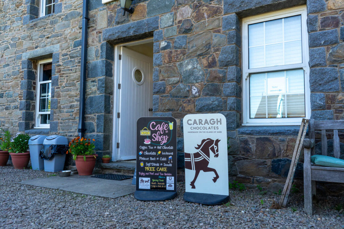 Caragh Chocolates. The best place to go in Sark for handmade chocolate.