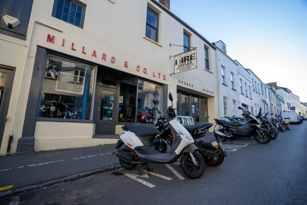 scooter rental in guernsey