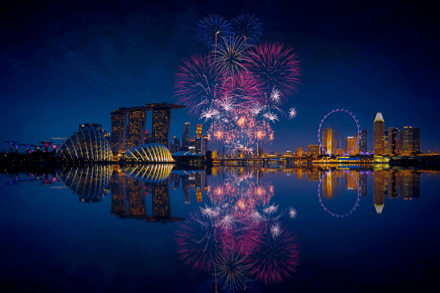 singapore fireworks