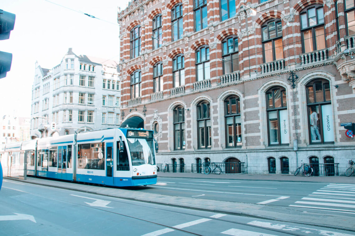 Amsterdam tram