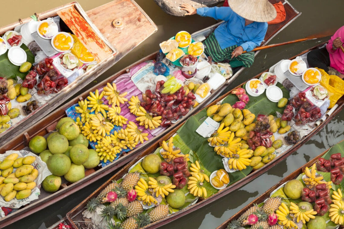 Floating Market of Bangkok