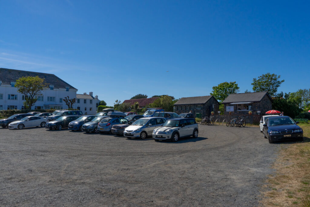 Jerbourg kiosk car park