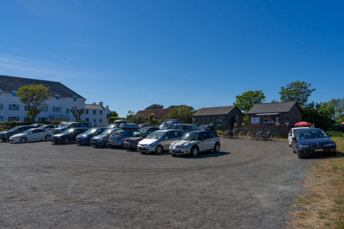 Jerbourg kiosk car park