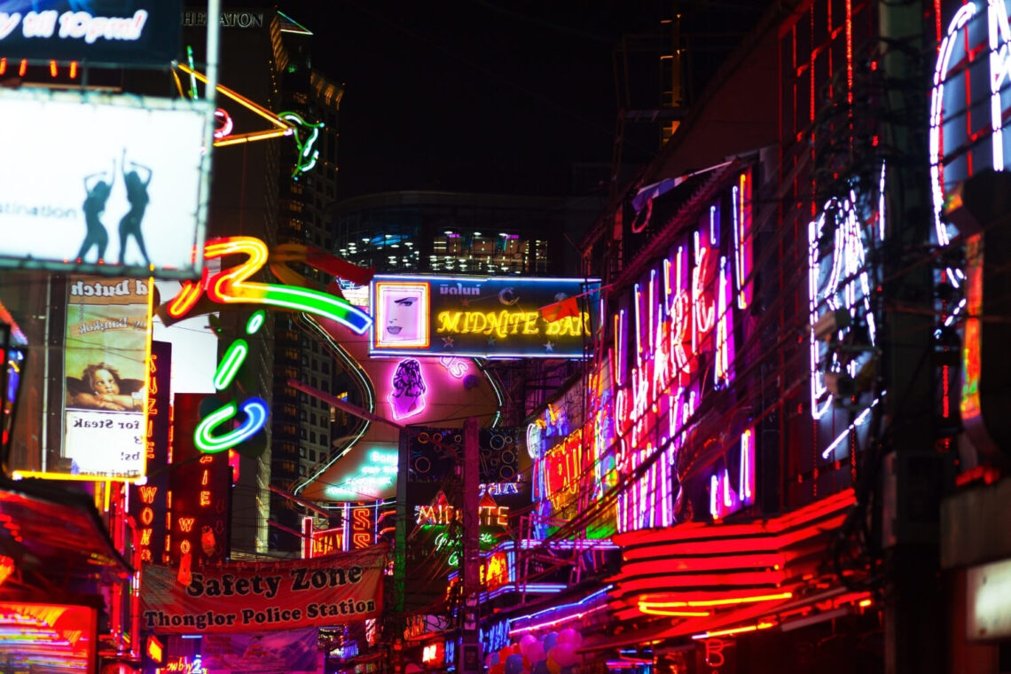 Soi Cowboy neon lights