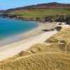 This is the sand that lie hidden from the main road along the north of Scotland, known as Coldbackie Beach.